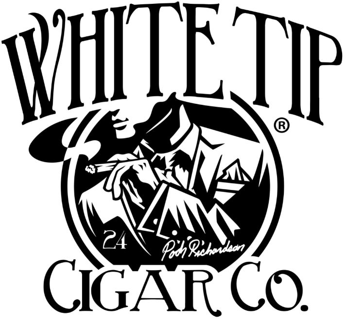 White Tip CBD Cigars from California Logo Wide