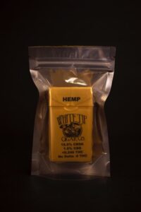 White Tip CBD Hemp Cigar Products in Wrapper